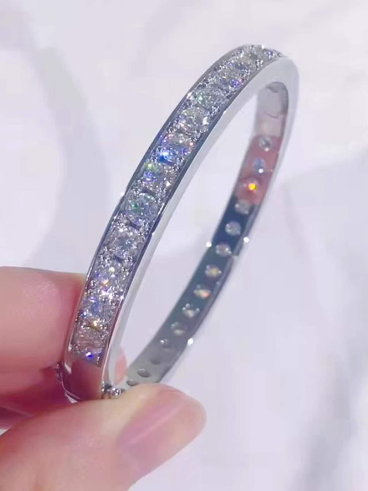 Moissanite Diamond Bracelet