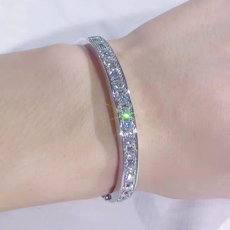 Moissanite Diamond Bracelet