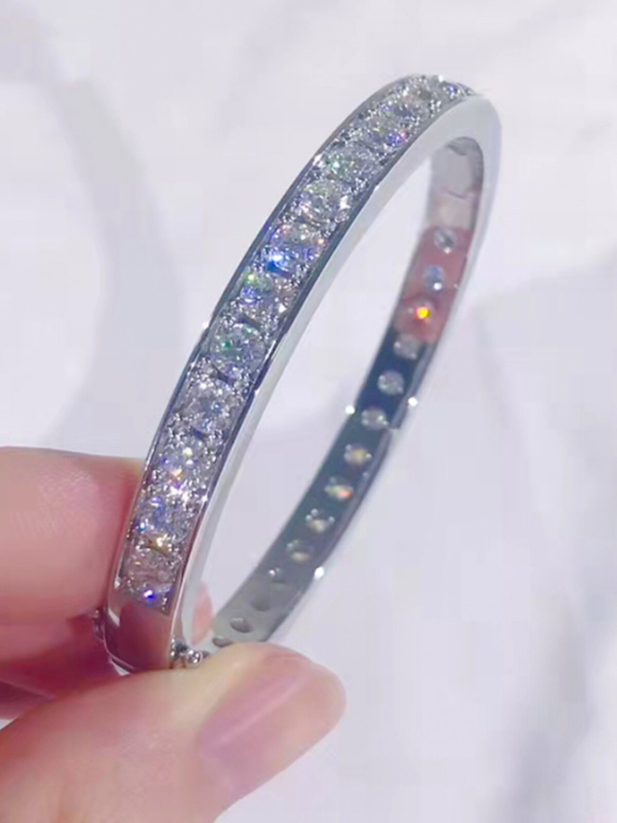 Moissanite Diamond Bracelet