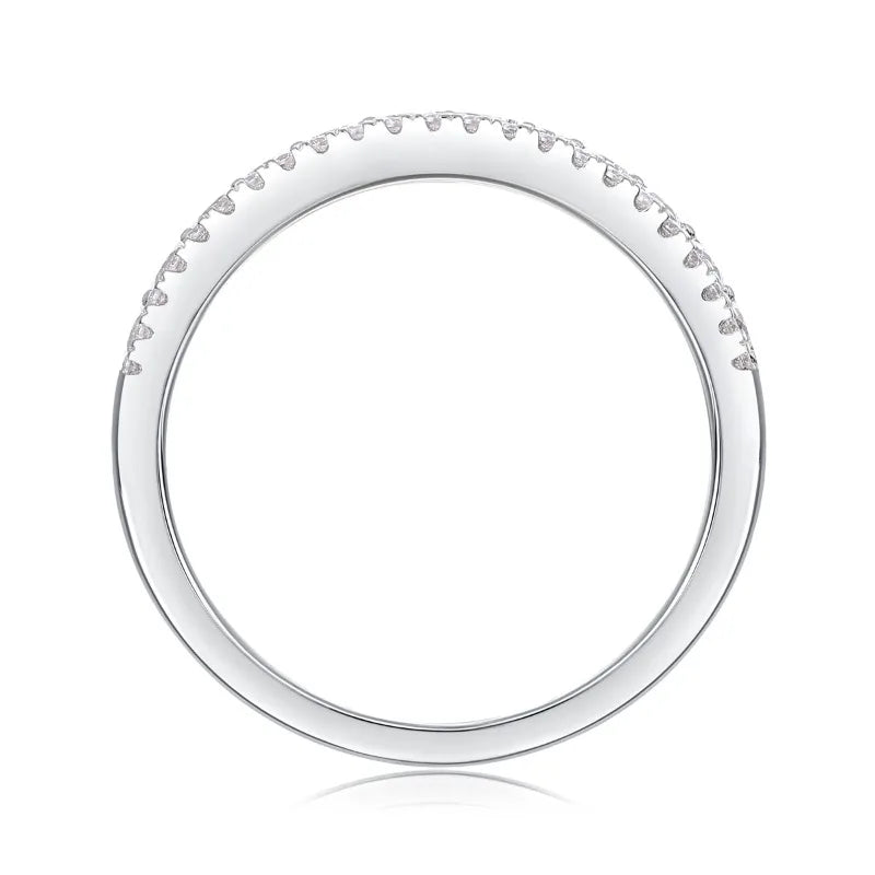 Eternity Ring Moissanite Jewelry VVS1 Moissanite Ring Fashion Jewelry Diamond Rings Silver S925 Ring