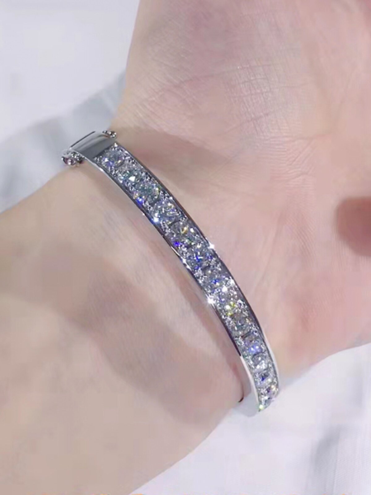 Moissanite Diamond Bracelet